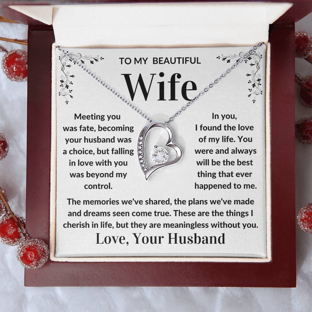To My Beautiful Wife - Meeting You Was Fate