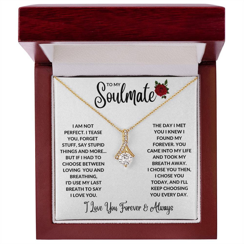To My SoulMate - Breath Away (Necklace)