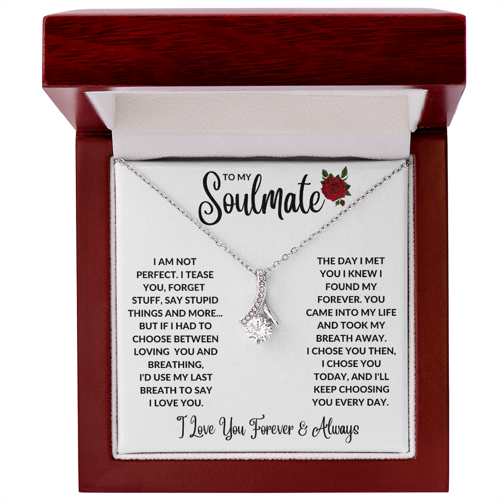 To My SoulMate - Breath Away (Necklace)