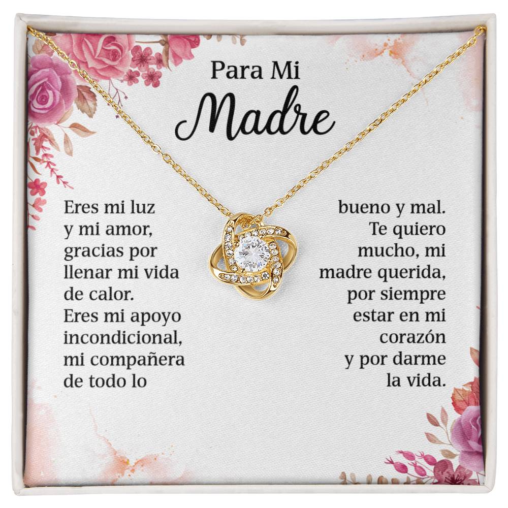 Para Mi Madre - Eres Mi Luz (Collar)