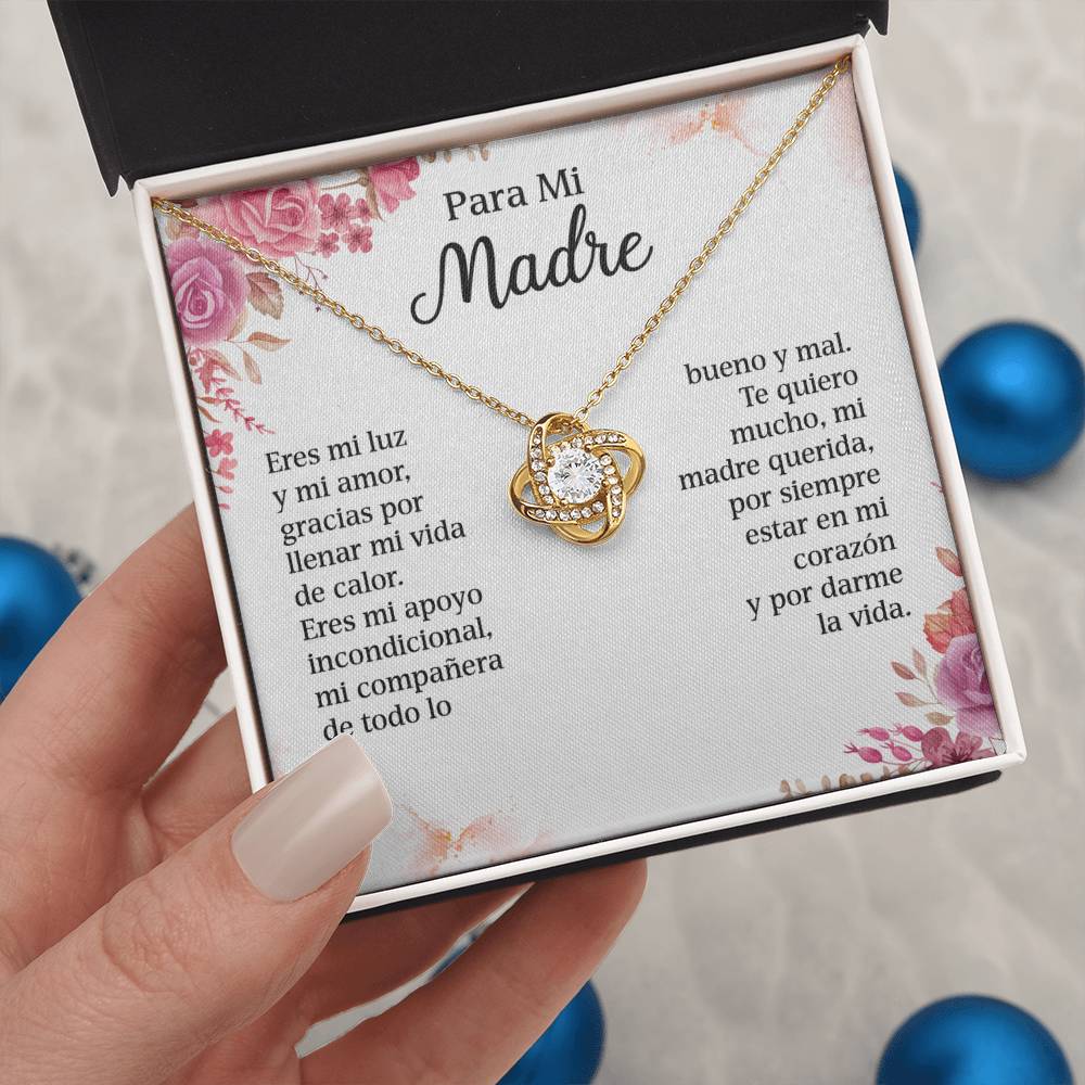 Para Mi Madre - Eres Mi Luz (Collar)