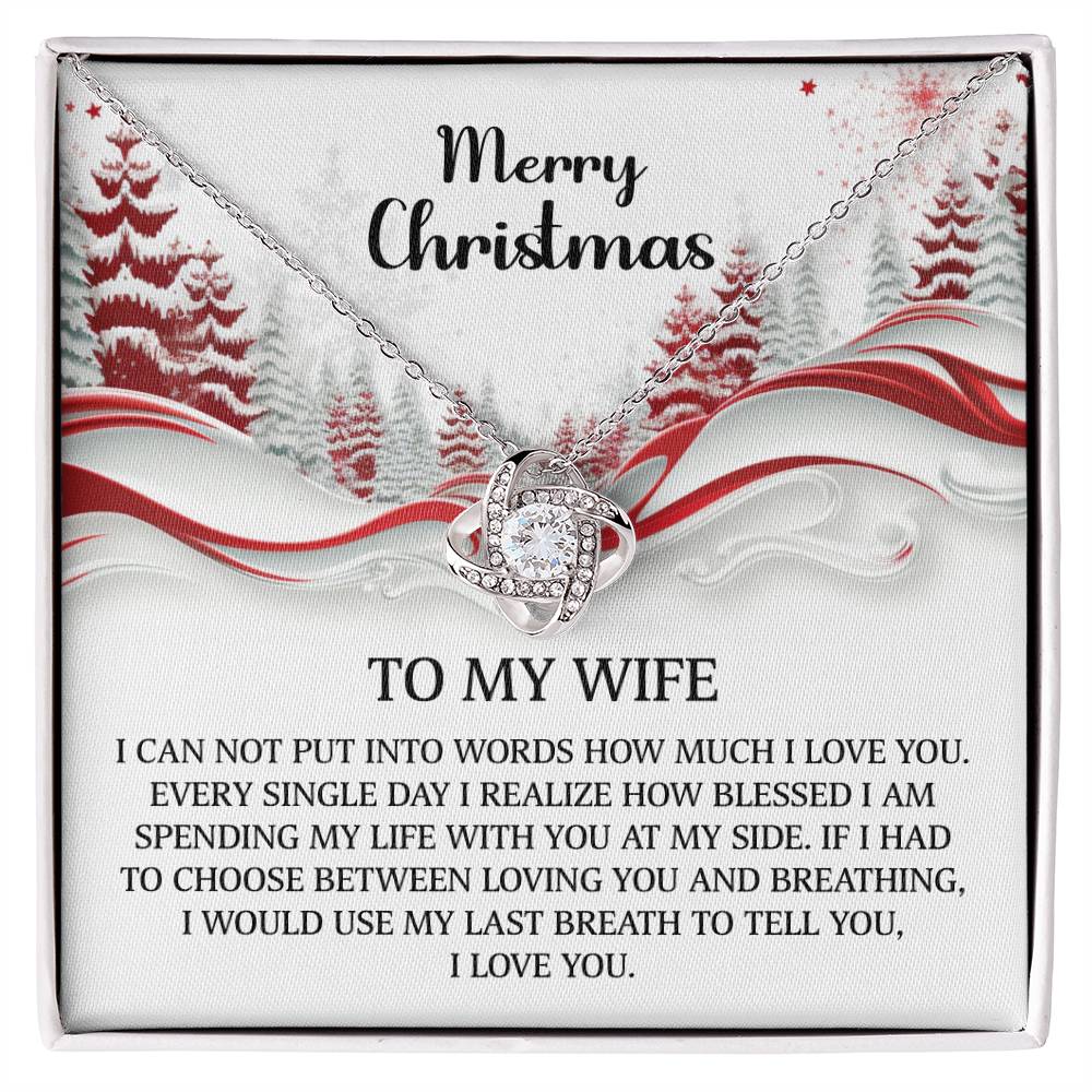 To My Wife - My Last Breath (Necklace)