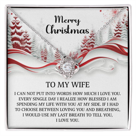 To My Wife - My Last Breath (Necklace)