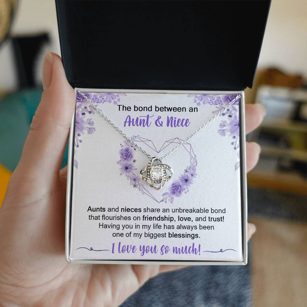 The Bond Between An Aunt & Niece (Necklace)