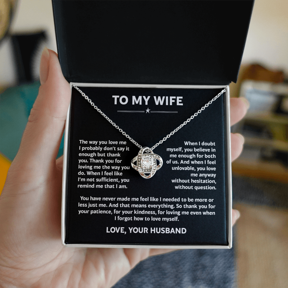 To My Wife - The Way You Love Me (Necklace)