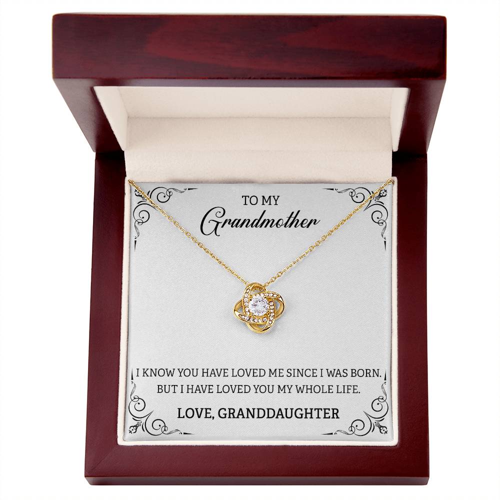 To My GrandMother - Since I Was Born (Necklace)