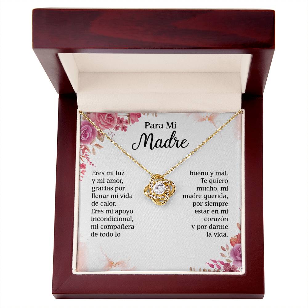 Para Mi Madre - Eres Mi Luz (Collar)