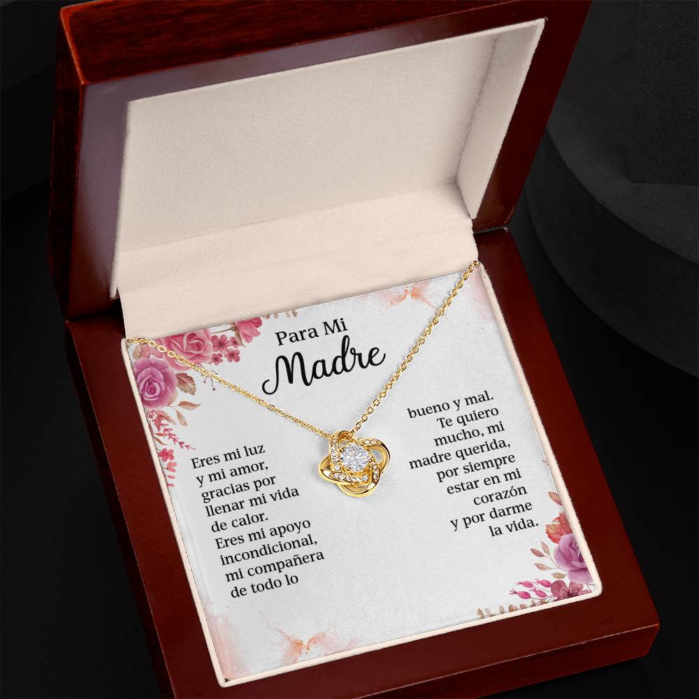 Para Mi Madre - Eres Mi Luz (Collar)