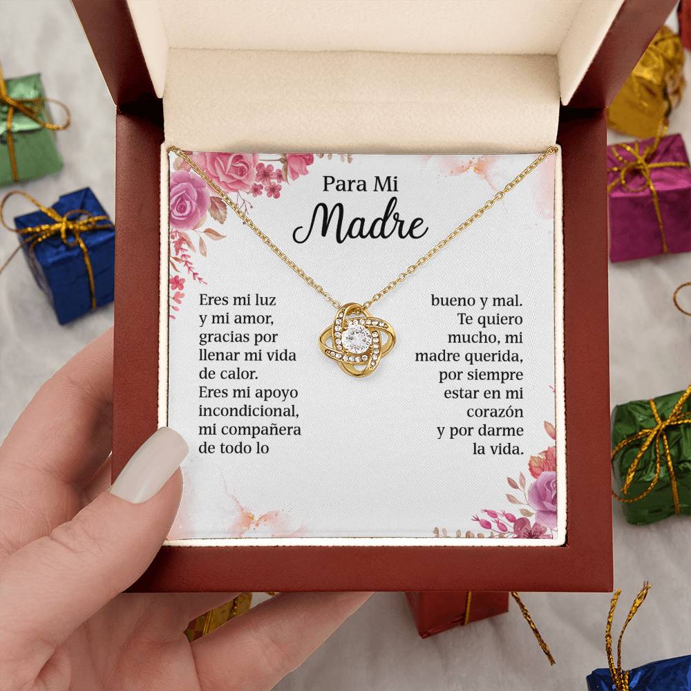 Para Mi Madre - Eres Mi Luz (Collar)