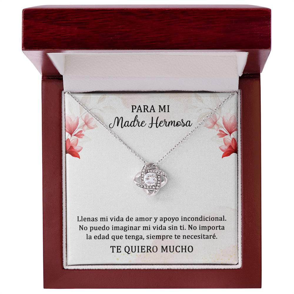 Para Mi Madre Hermosa - Te Quiero Mucho (Collar)
