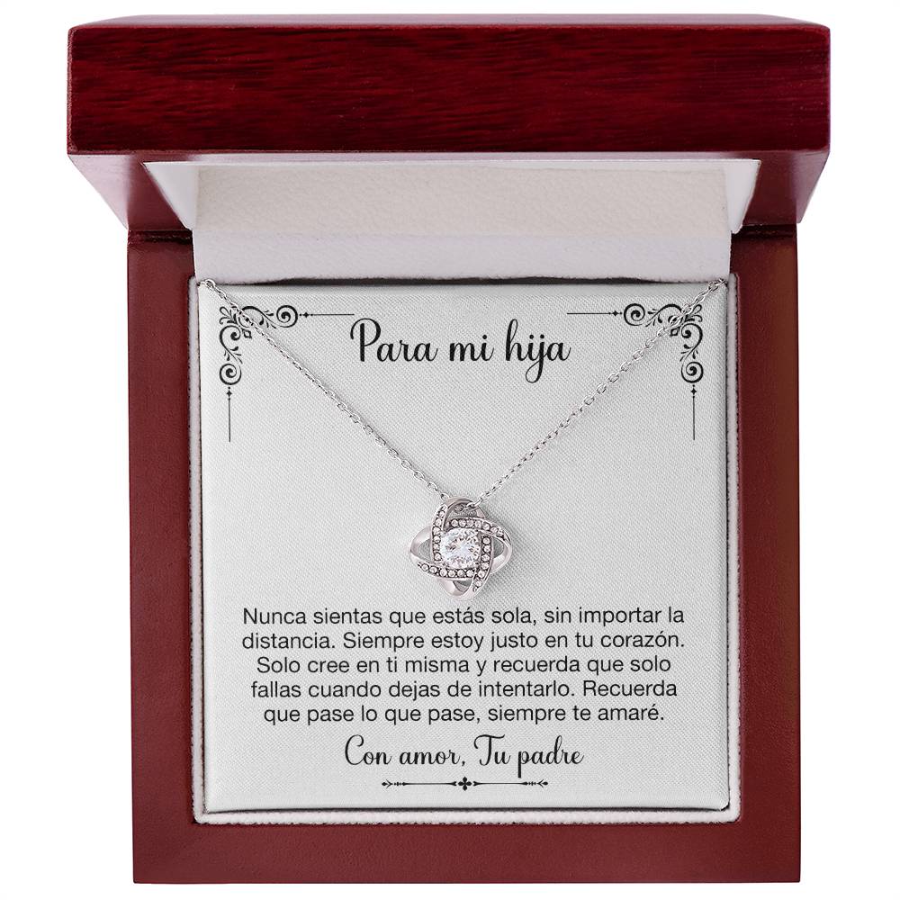 Para Mi Hija - En Tu Corazon (Collar)