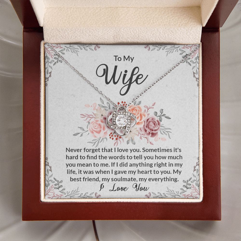 To My Wife - Never Forget That I love You (Necklace)
