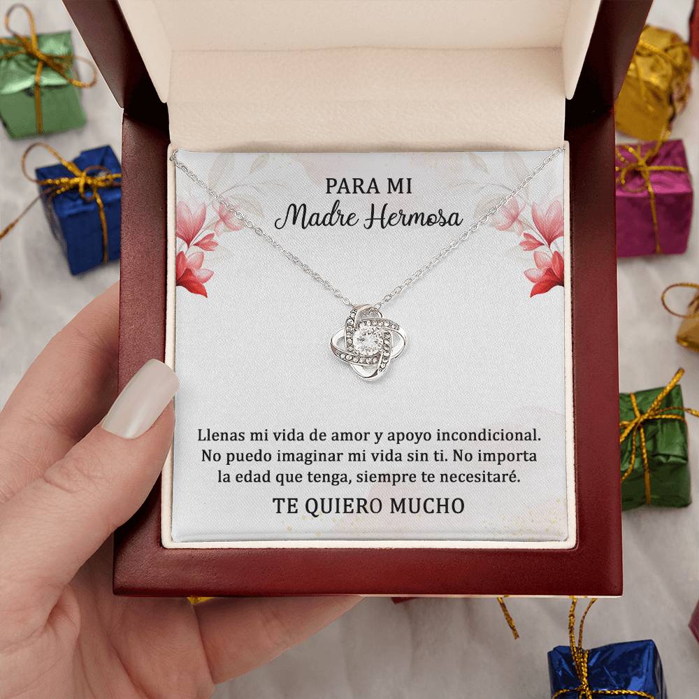 Para Mi Madre Hermosa - Te Quiero Mucho (Collar)