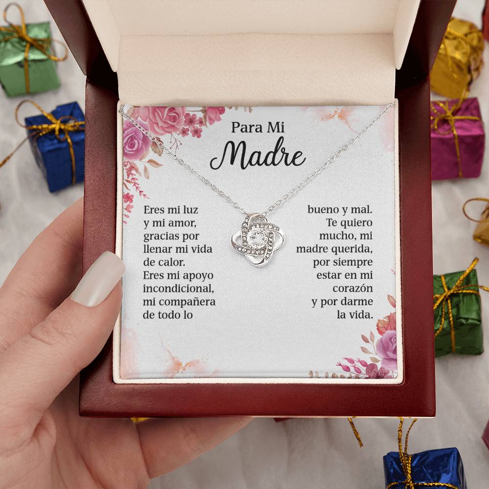 Para Mi Madre - Eres Mi Luz (Collar)