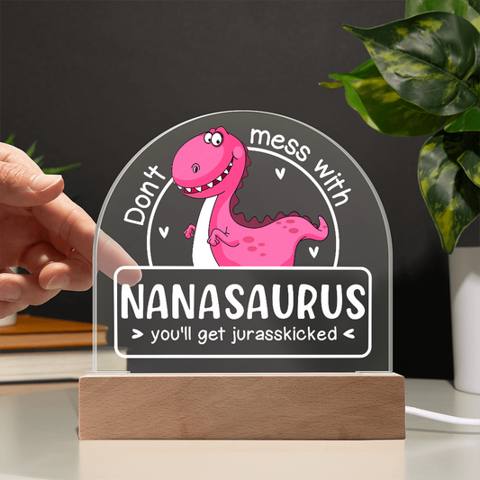 Fierce Like a Dino, Sweet Like Nana – The Nanasaurus Glow Gift
