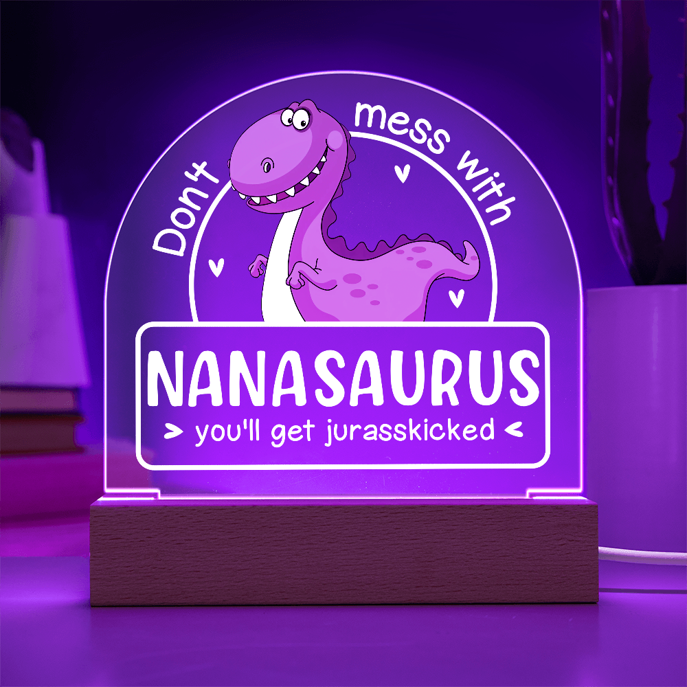 Fierce Like a Dino, Sweet Like Nana – The Nanasaurus Glow Gift