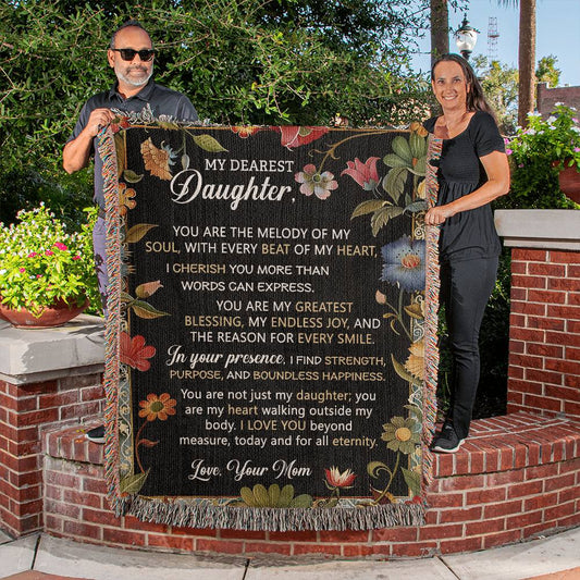 To My Dearest Daughter - (Blanket)