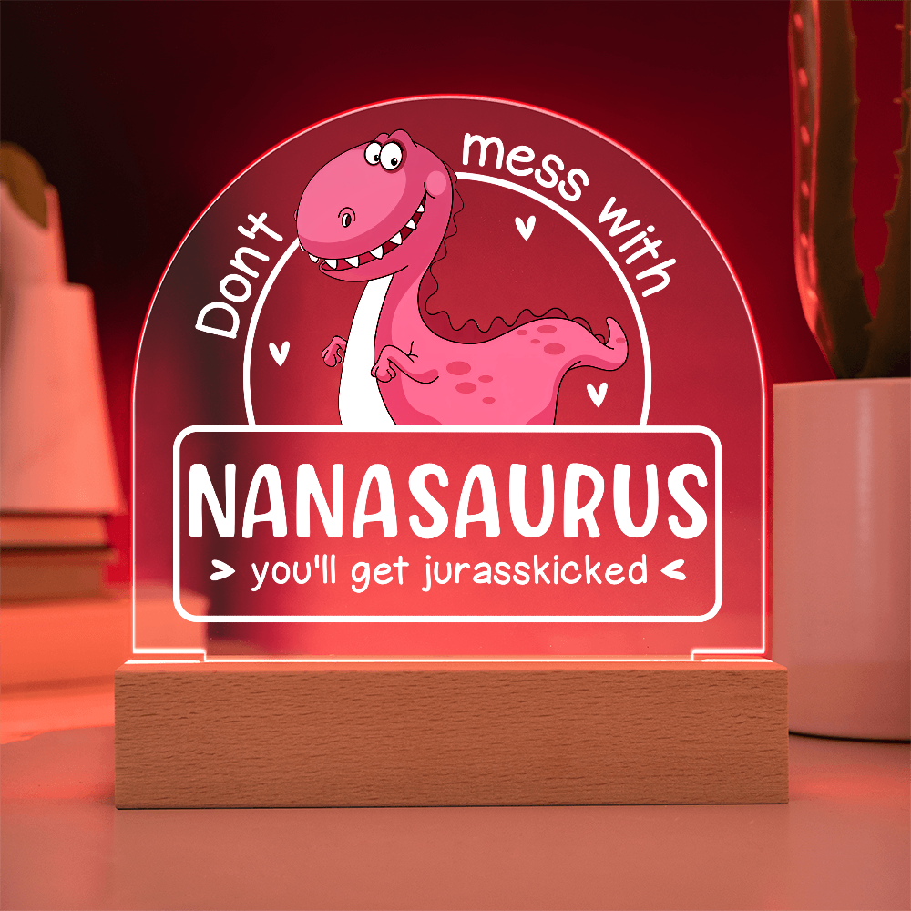 Fierce Like a Dino, Sweet Like Nana – The Nanasaurus Glow Gift