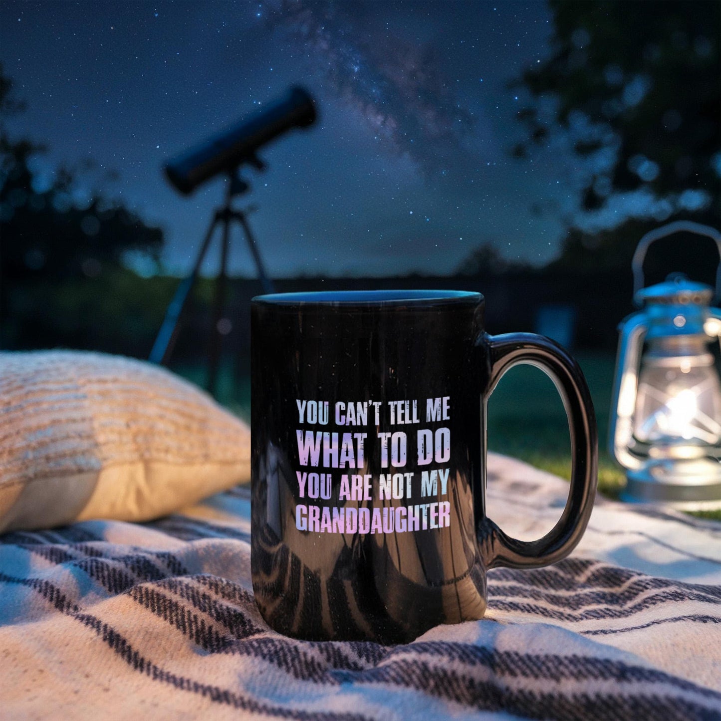 You Can't Tell Me What to Do – Funny Grandparents Mug from Granddaughter
