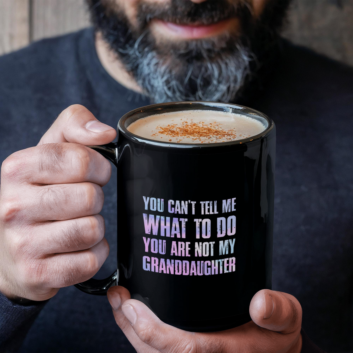 You Can't Tell Me What to Do – Funny Grandparents Mug from Granddaughter