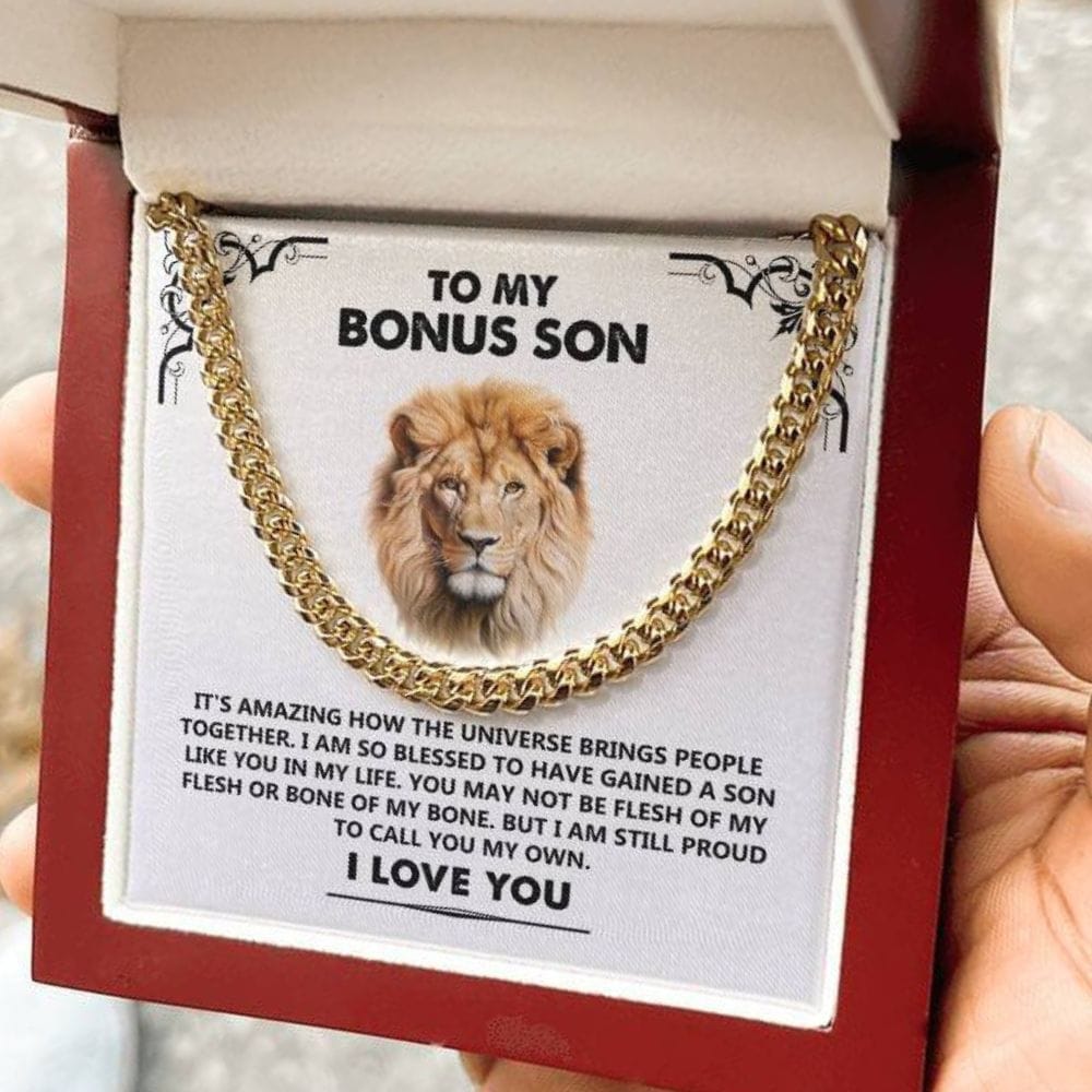 To My Bonus Son - Bone To Bone