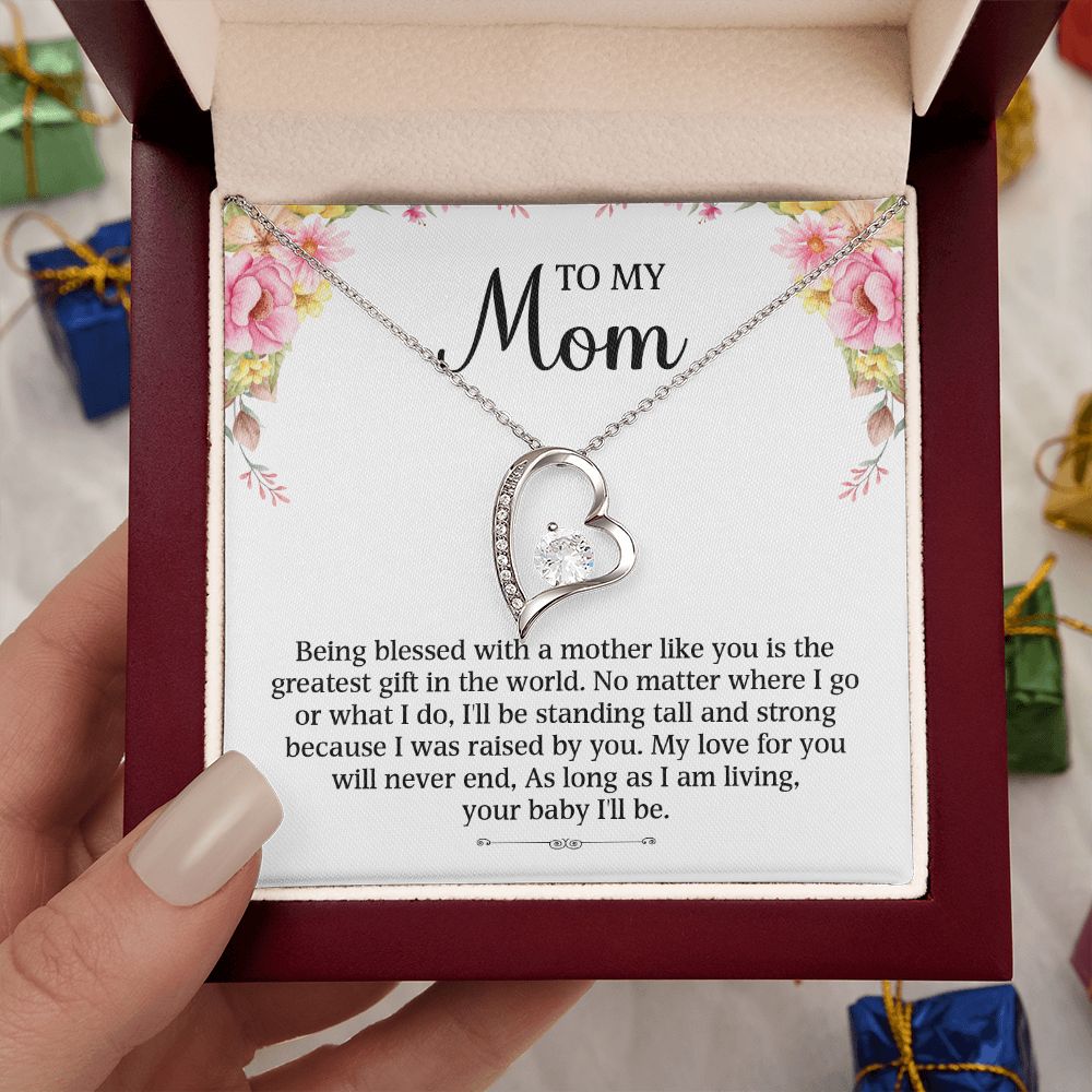 To My Mom - Greatest Gift In The World (Necklace)
