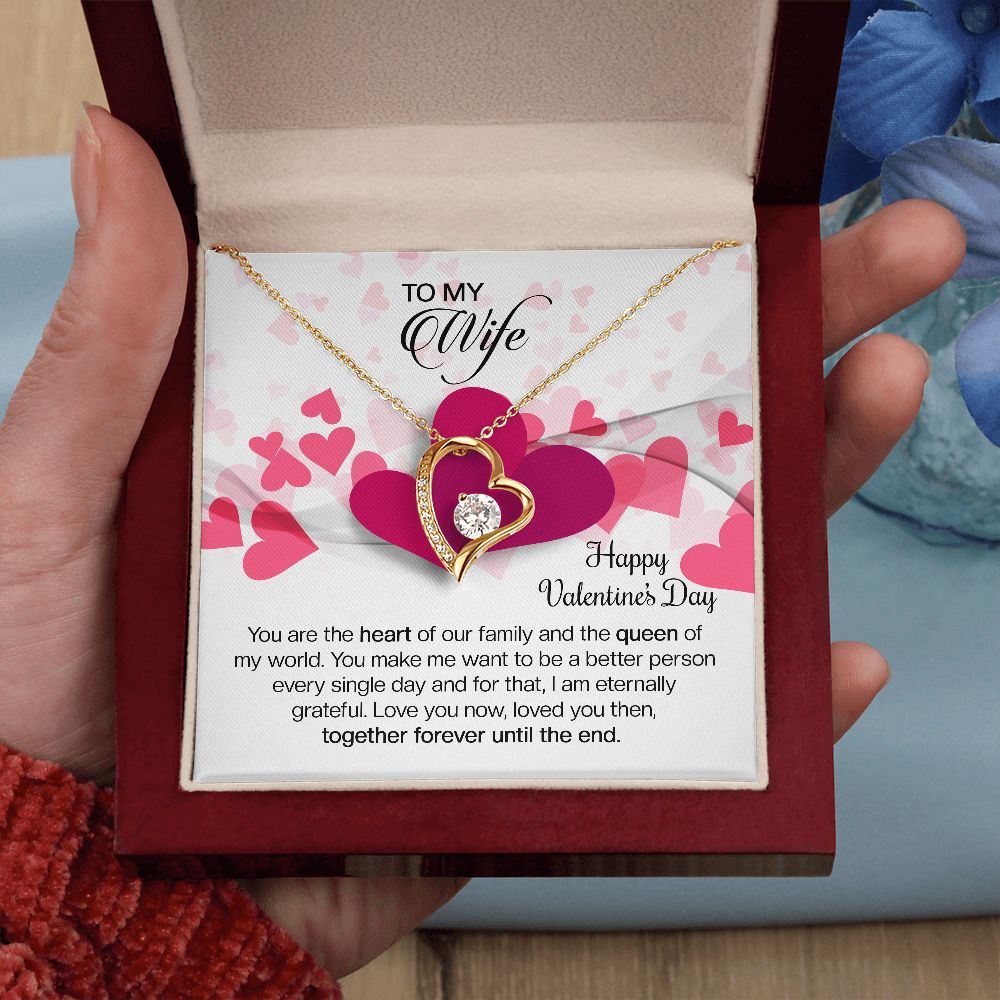 To My Wife - The Heart Of Our Family (Necklace)