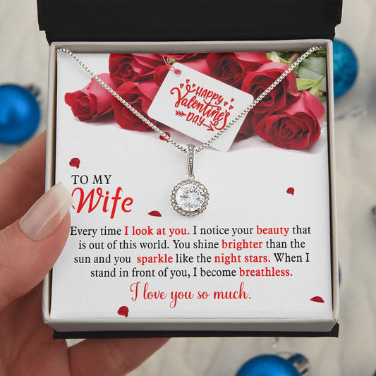 To My Wife - I Become Breathless (Necklace)