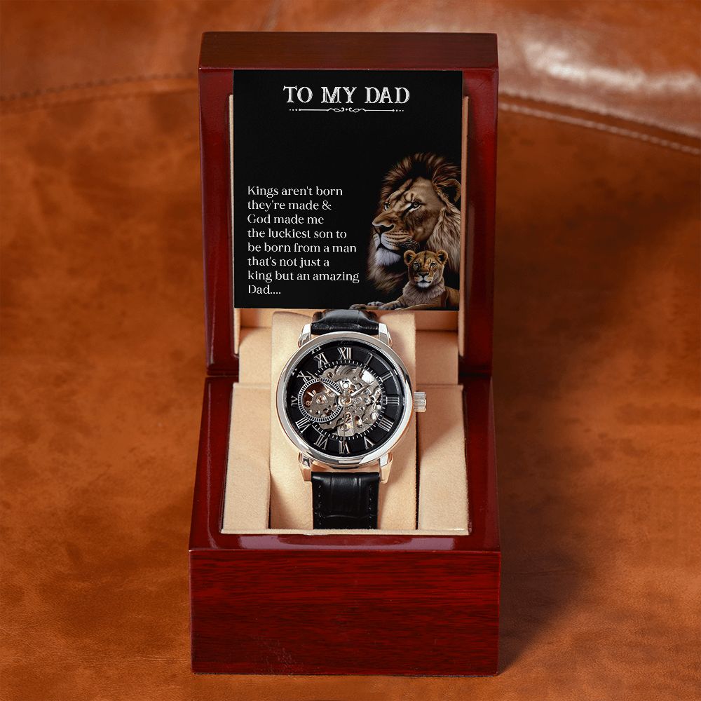 To My Dad - Kings Aren't Born They Are Made (Watch)