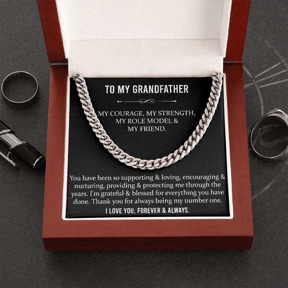 To My Grandfather - My Courage, My Strength, My Role Model, My Friend