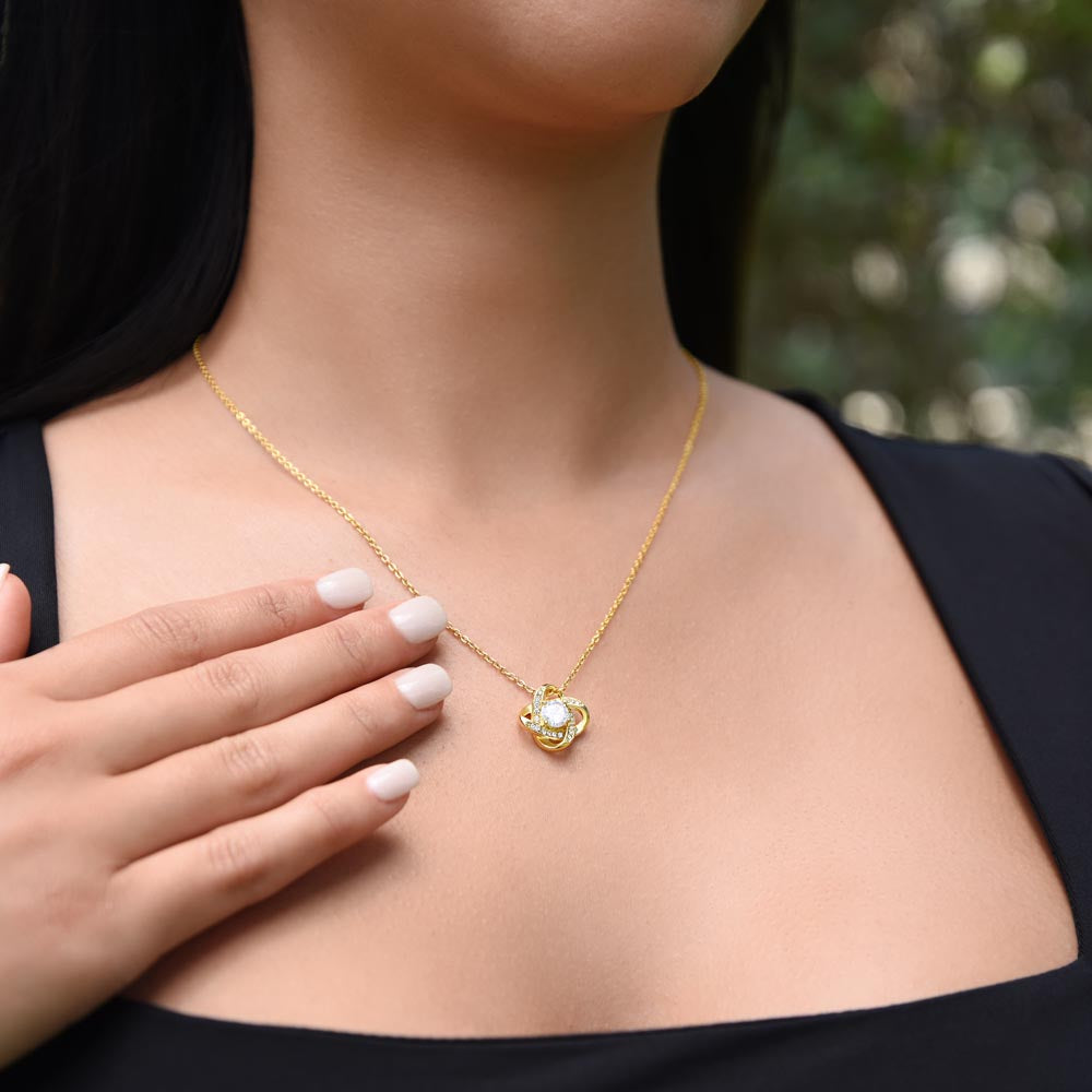 To My Amazing Daughter – I Love You Forever Necklace
