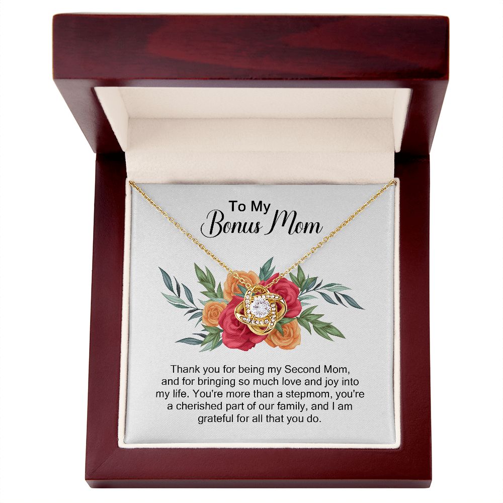 Bonus Mom Gift - Grateful For All That You Do (Necklace)