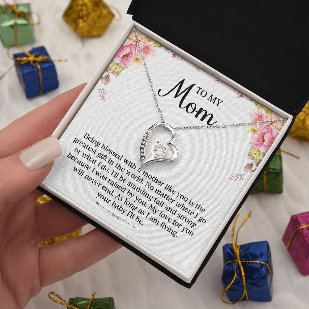 To My Mom - Greatest Gift In The World (Necklace)