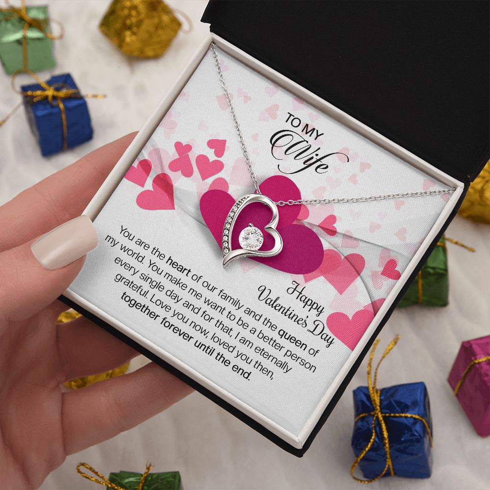 To My Wife - The Heart Of Our Family (Necklace)