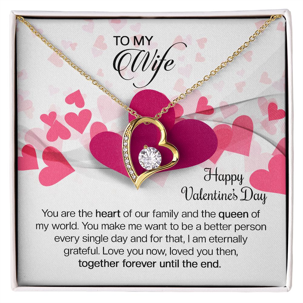 To My Wife - The Heart Of Our Family (Necklace)