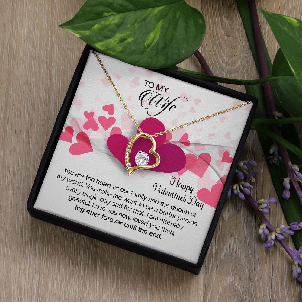 To My Wife - The Heart Of Our Family (Necklace)