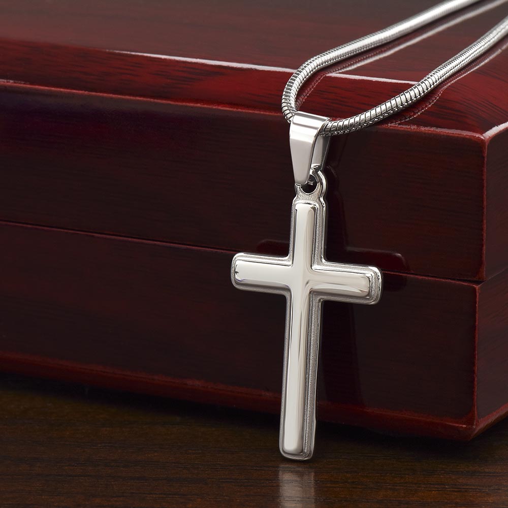 Bonus Dad Gift - You've Gone Above And Beyond (Cross Necklace)