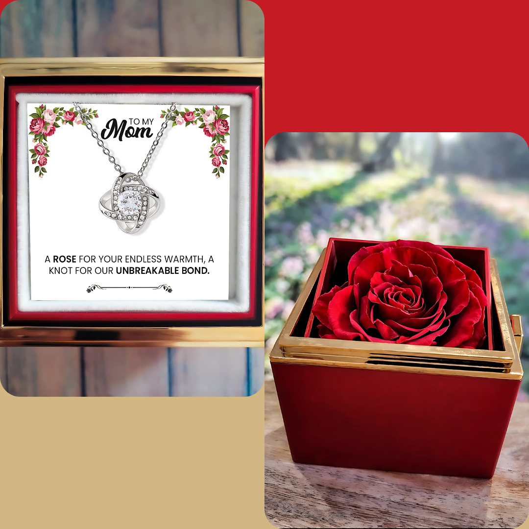 Rotating Box Necklace