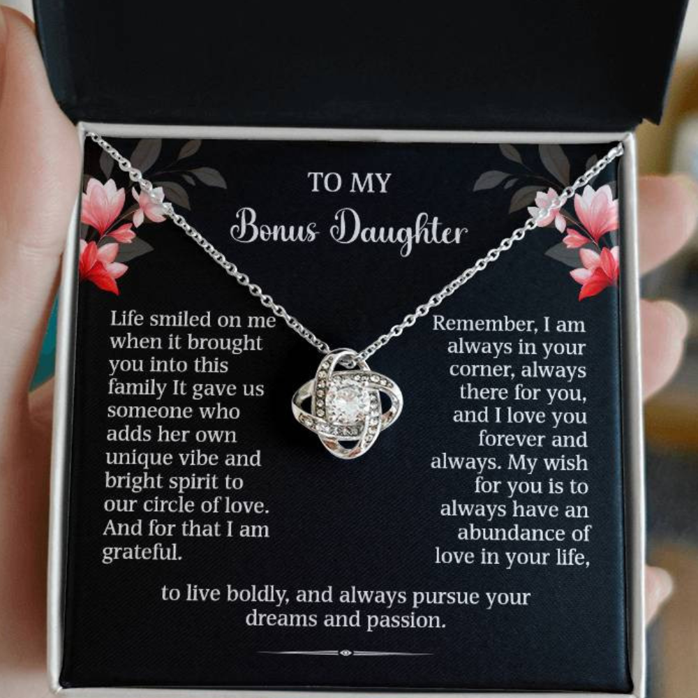 To My Bonus Daughter - Remember I Am Always in Your Corner