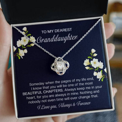 To My Dearest Granddaughter - Beautiful Chapters (Necklace)