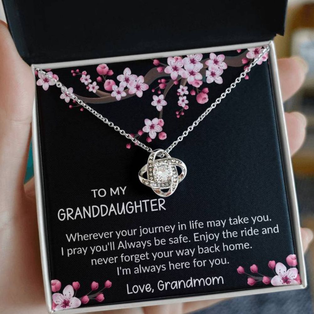 To My Granddaughter - I'm Always Here For You (Necklace)