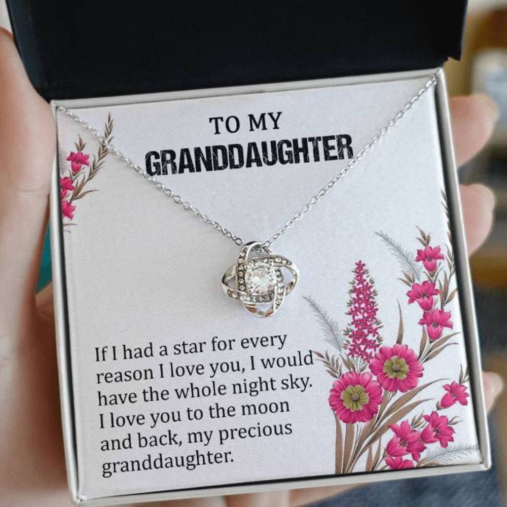 To My Granddaughter - I Love You (Necklace)