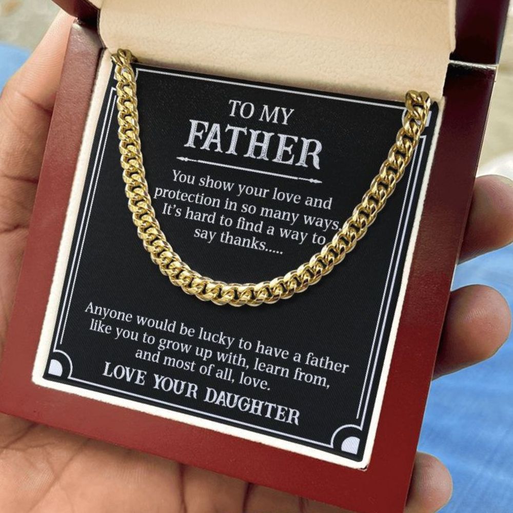 Father - Your Love & Protection (Cuban Link Chain)