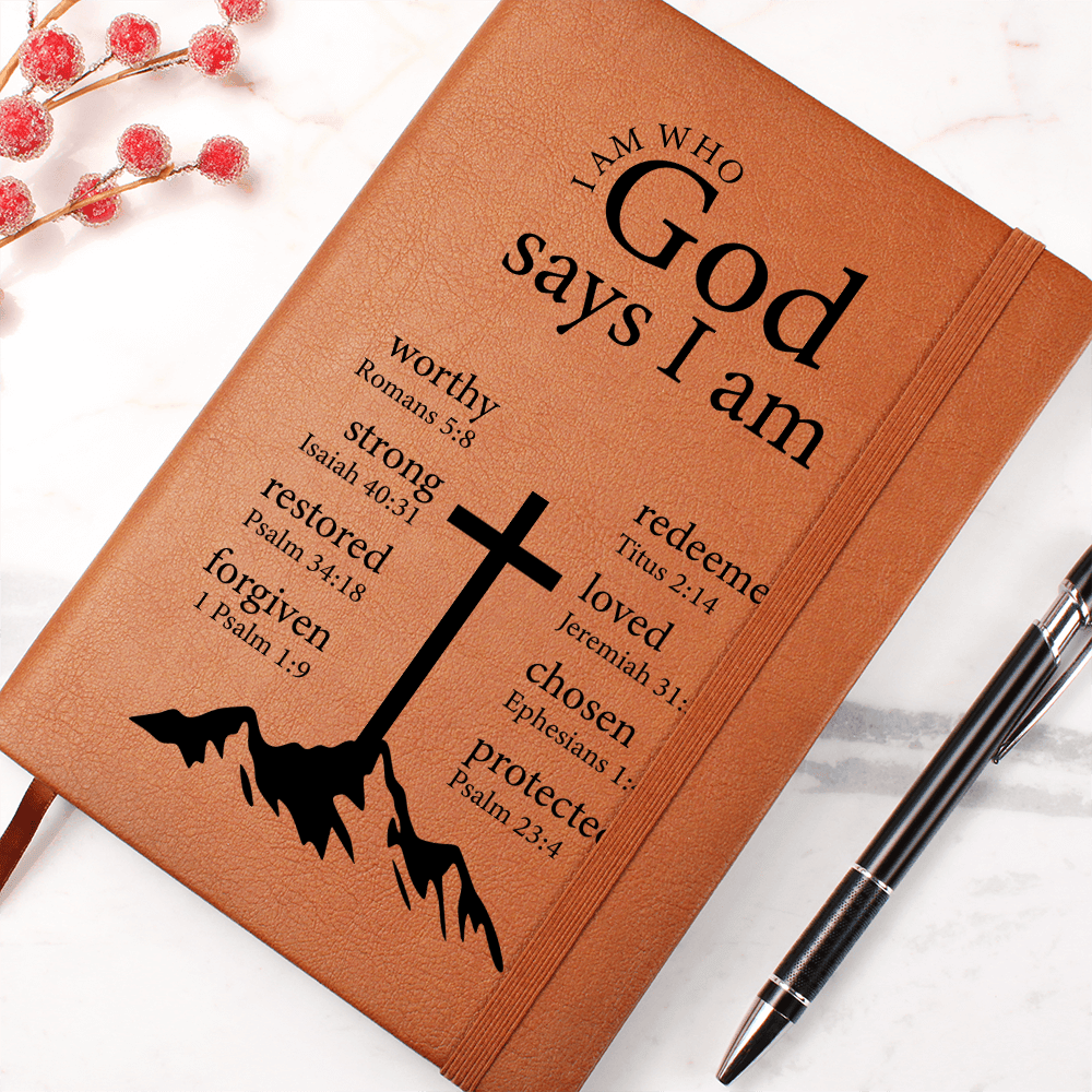 God Says I Am Christian Journal – Gift Wrap Included