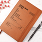 Jesus Paid It All Journal – Christian Faith Leather Notebook Gift