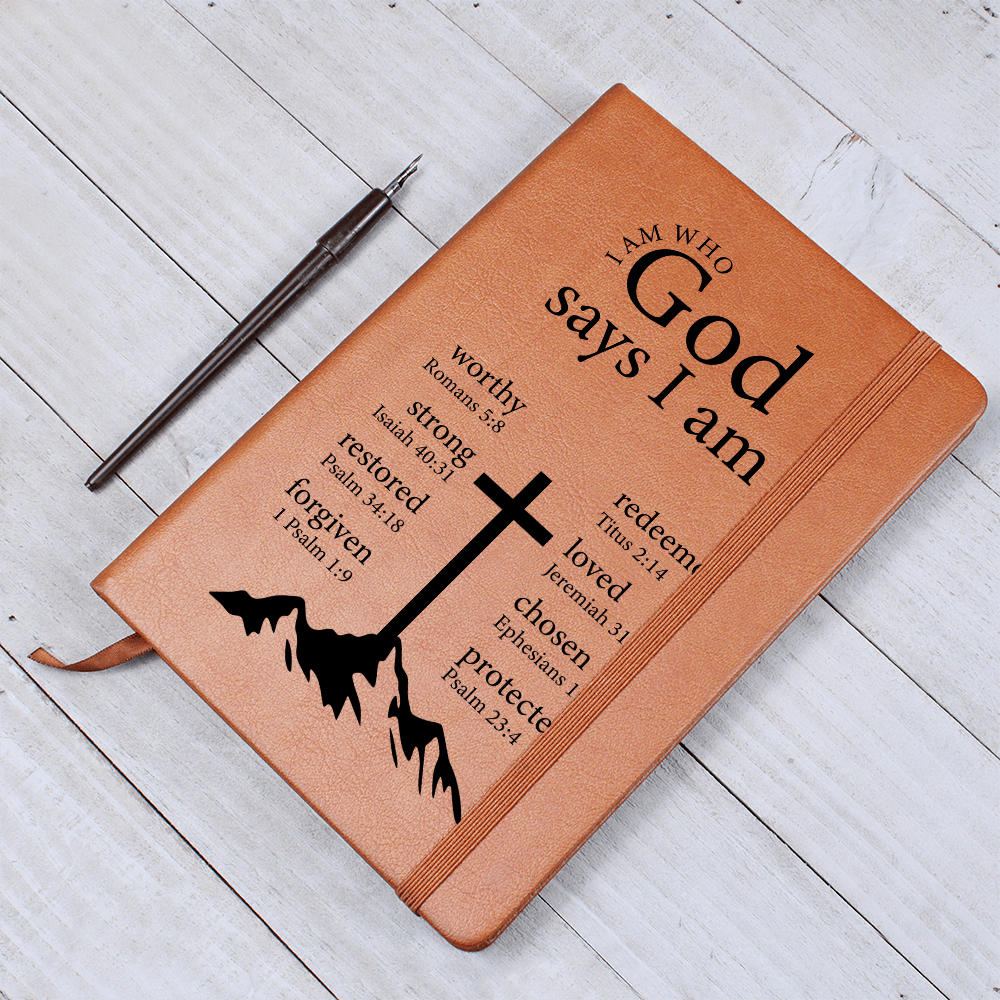God Says I Am Christian Journal – Gift Wrap Included