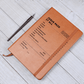 Jesus Paid It All Journal – Christian Faith Leather Notebook Gift