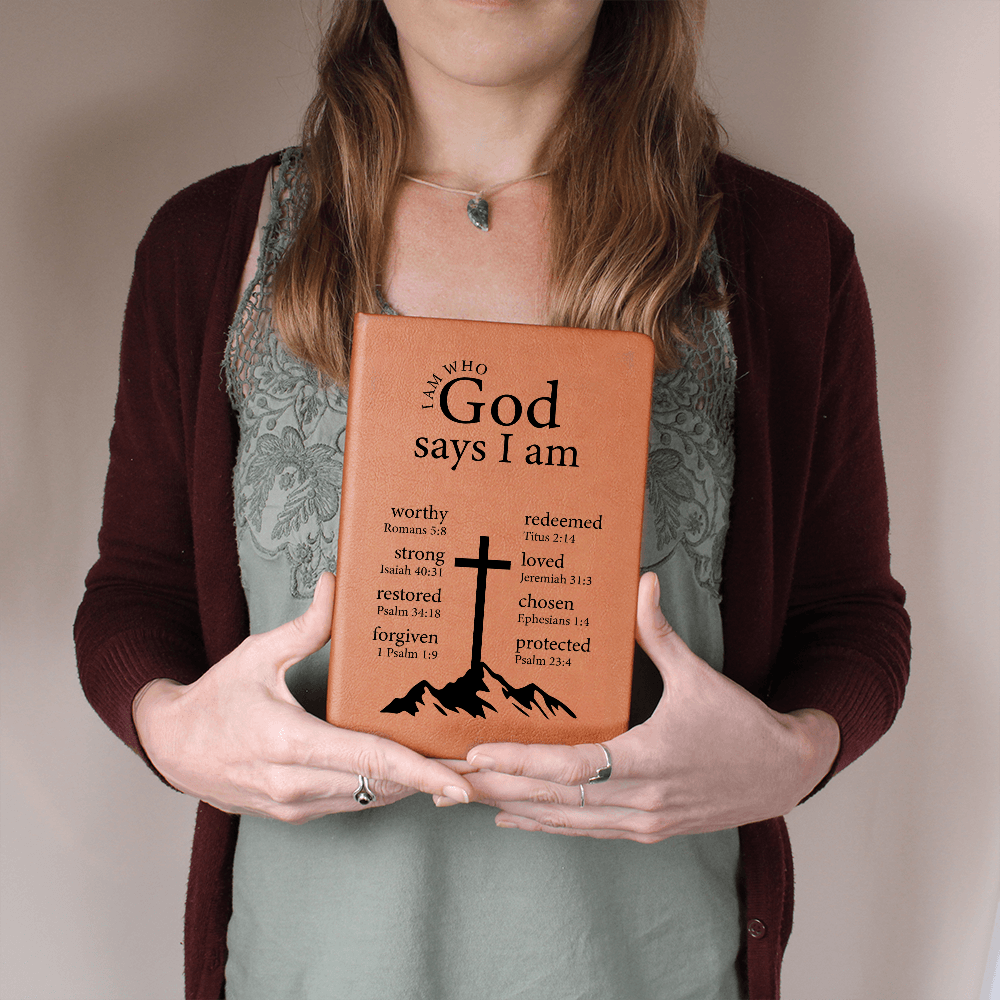 God Says I Am Christian Journal – Gift Wrap Included