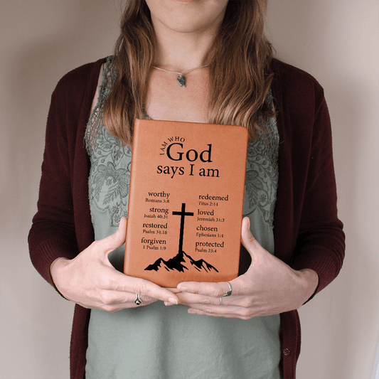 God Says I Am Christian Journal – Gift Wrap Included
