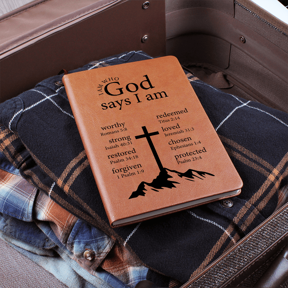 God Says I Am Christian Journal – Gift Wrap Included